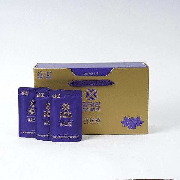 김평곤삼척도라지 친환경재배도라지 도라지즙70mlx30ea